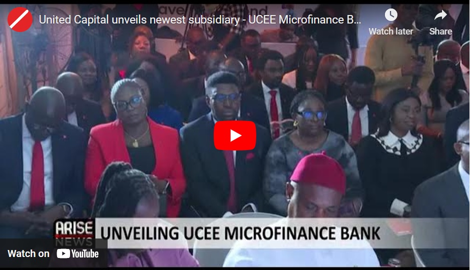 United Capital unveils newest subsidiary - UCEE Microfinance Bank
