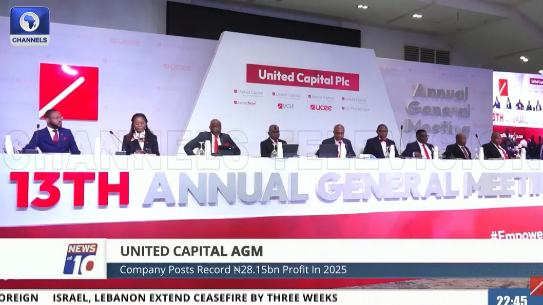 United Capital Holds 2026 AGM, Posts Record N28 15bn Profit In 2025