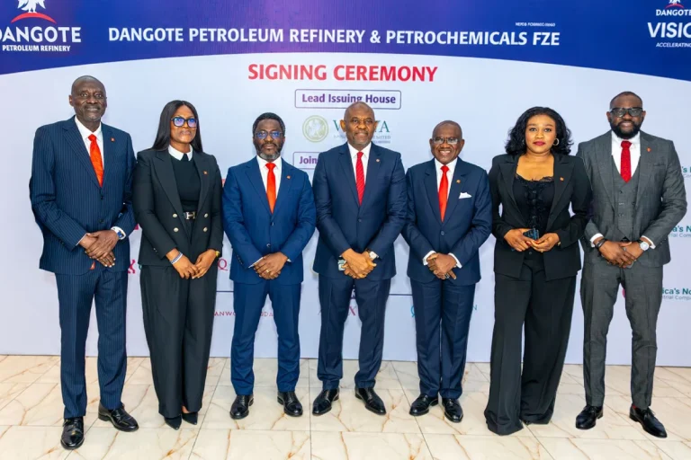 Dangote Petroleum Refinery IPO Signing Ceremony